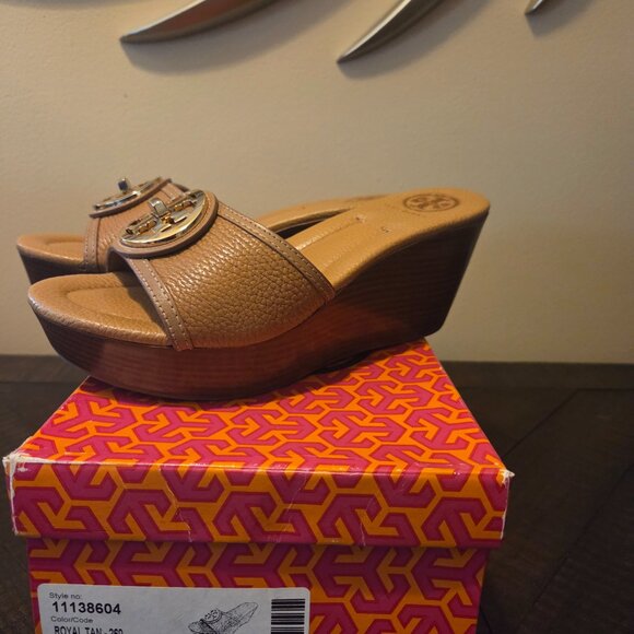 Tory Burch Selma Wedge Slide - Picture 4 of 6